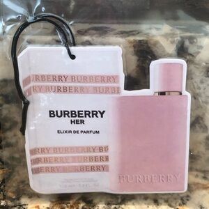 Luxury Car Freshie Burberry Her Hanging Air Freshener